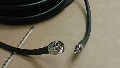 US MADE LMR-400 N Male to SMA Male 75 FT Antenna Coax 50ohm Cable . Buy it now for 76.0