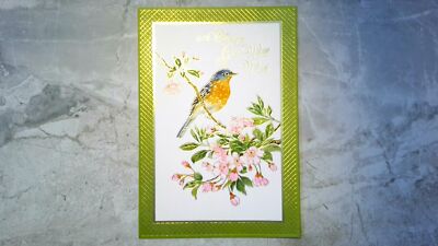 Ambassador Get Well Card: May Every Hour Bring Comfort & Good Cheer & Recovery