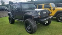 Jeep Wrangler jk 3.8 V6 auto black lifted modified fresh jap import - 4.5 grade 