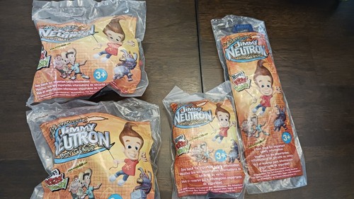 Wendy's Kids Meal Toy- Jimmy Neutron Featuring 2 Jimmy In Rockets, Watch&Communi