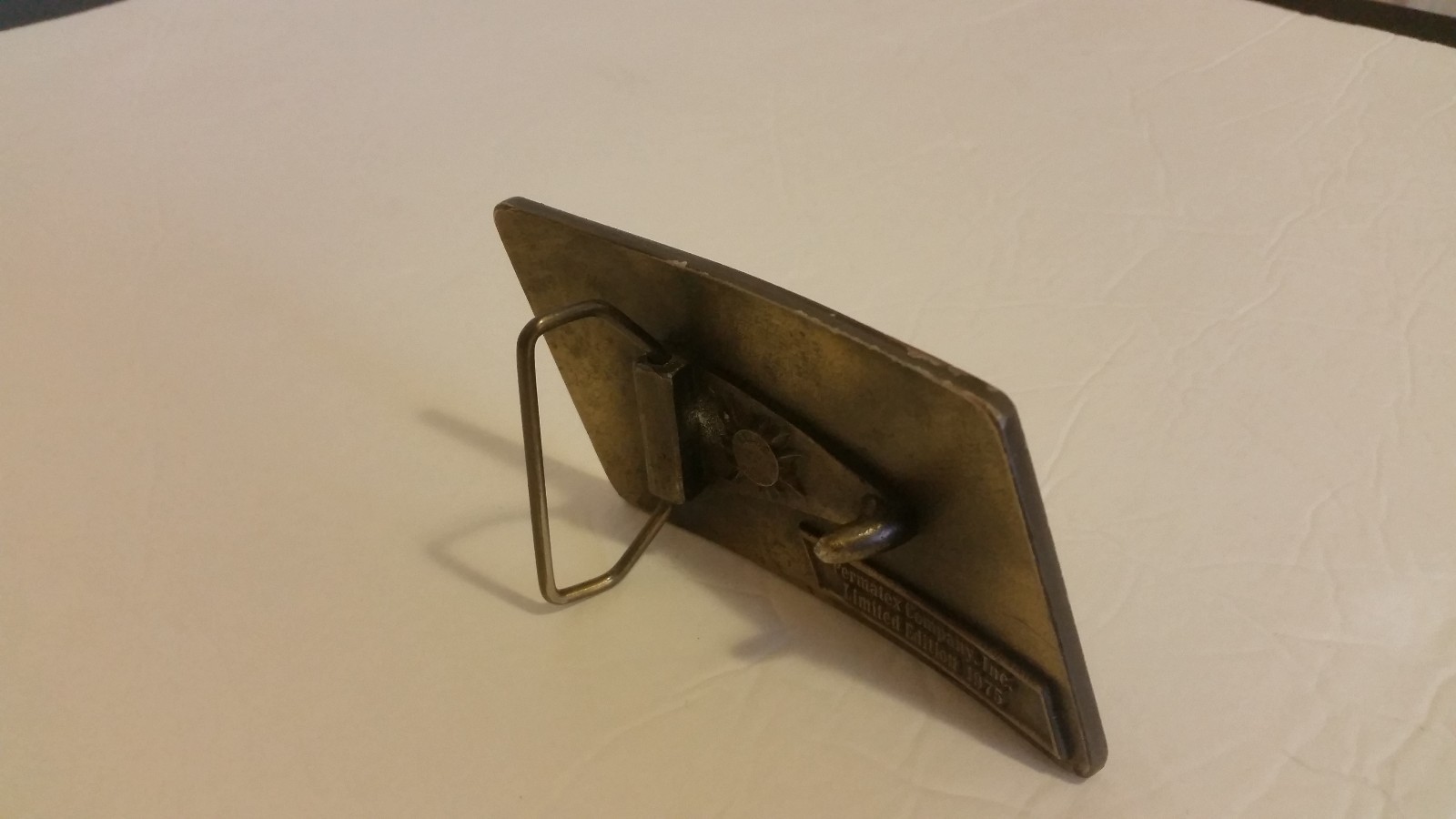 Vintage 1975 Permatex Daytona 300 Belt Buckle Sports Racing Lewis New