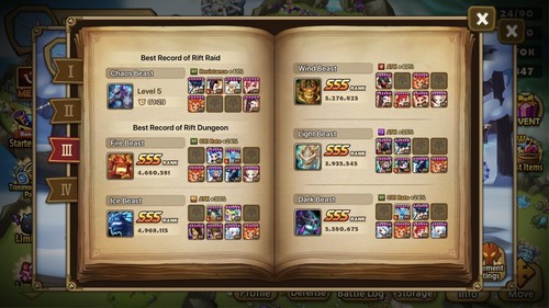 Summoners War Global G2 RTA 42 Nat 5s 1 LnD