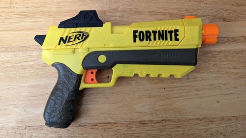 NERF FORTNITE AR-L & SP-L 2点セット Amazon.com: NERF E6158EU4 AR-L Motorized Toy Blaster, 20