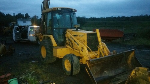 Backhoe 1997 John Deere 310D 4x4 Ex Hoe
