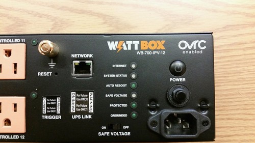 Wattbox WA-700-1PV-12  with 12 outlets