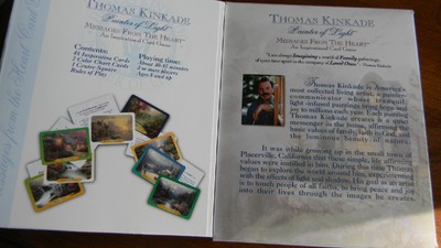 Painter of Light THOMAS KINKADE Inspirational Card Game MIB made in USA RARE!