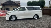 Toyota vellfire 2.4 auto g edition only 43k miles captain seats japanese import 