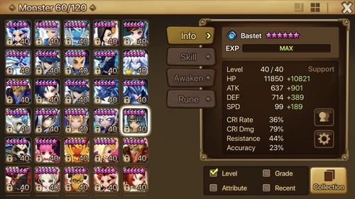Summoners War Global G2 RTA 42 Nat 5s 1 LnD