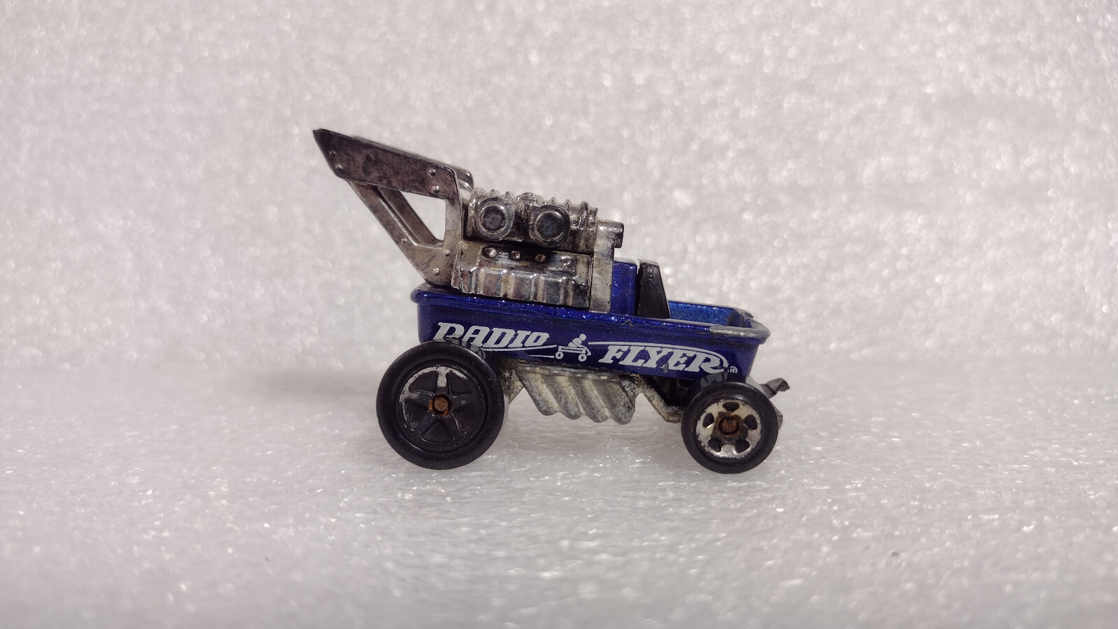 Hot Wheels Radio Flyer Wagon Blue 1996 Malaysia FREE