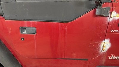 Used Front Right Door Assembly Front fits: 1998 Jeep Wrangler half door Front Ri