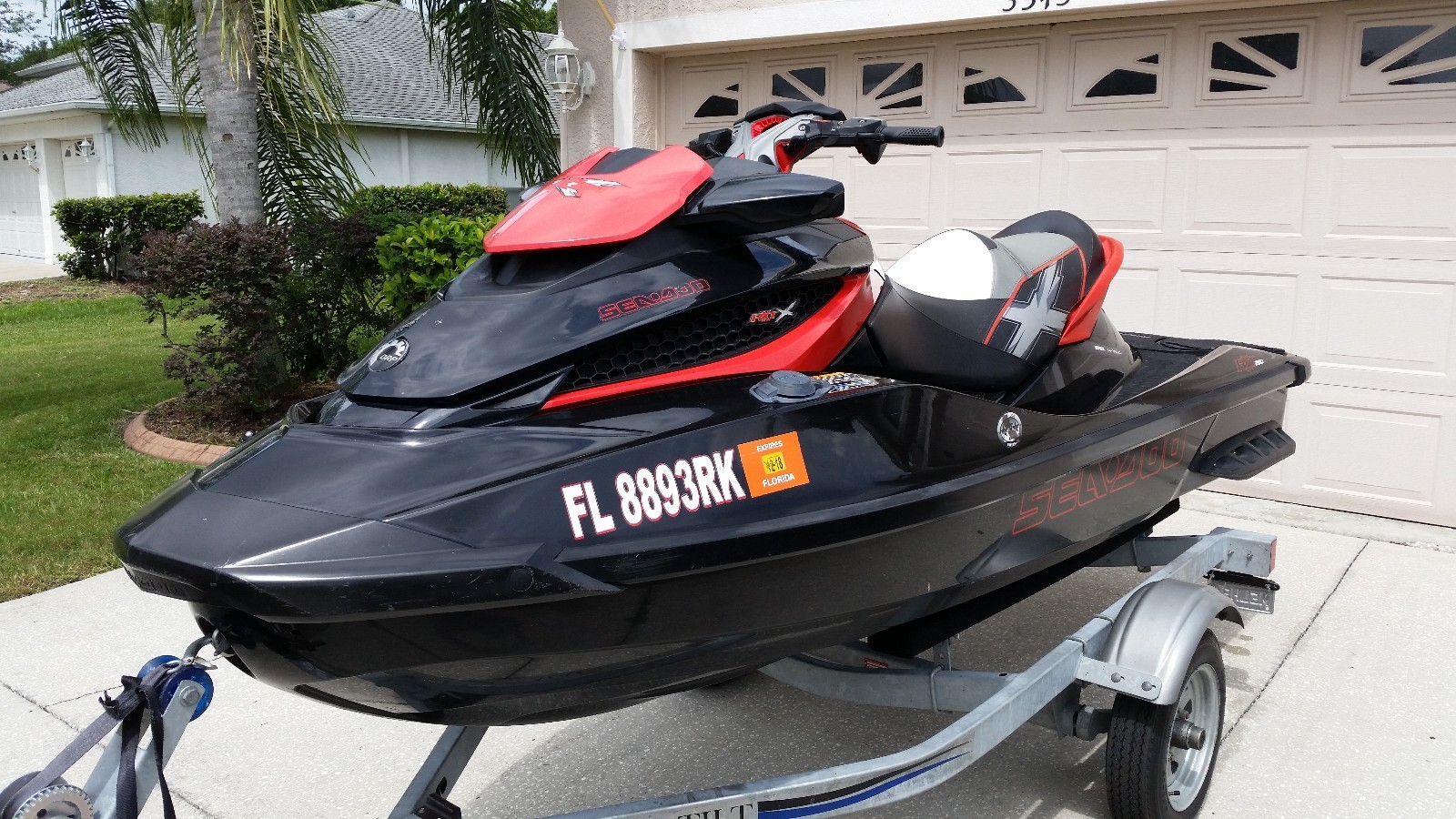 2010 Sea Doo RXT-X 260 Supercharged & Intercooled, 97 Hours, Runs Nice & Fast!