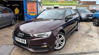 2015 Audi A3 1.4 TFSI CoD S line Saloon 4dr Petrol S Tronic Euro 6 (s/s) (150