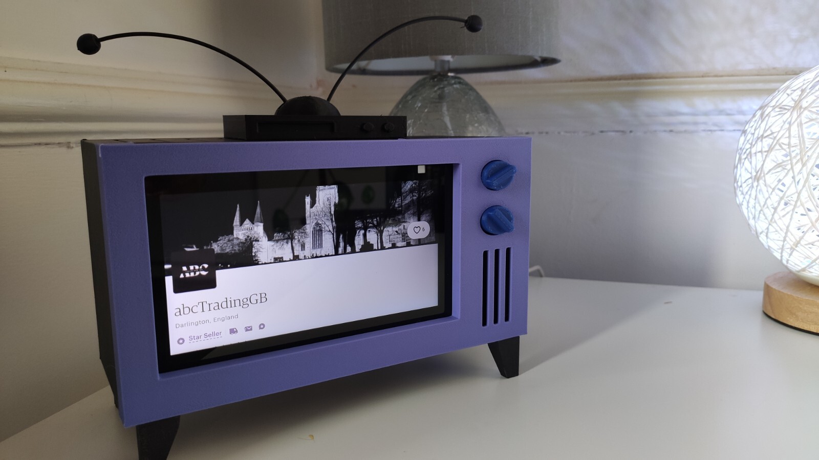 The Simpsons TV - Amazon Echo Show 5 Stand - Quirky Smart Assistant Stand -Alexa