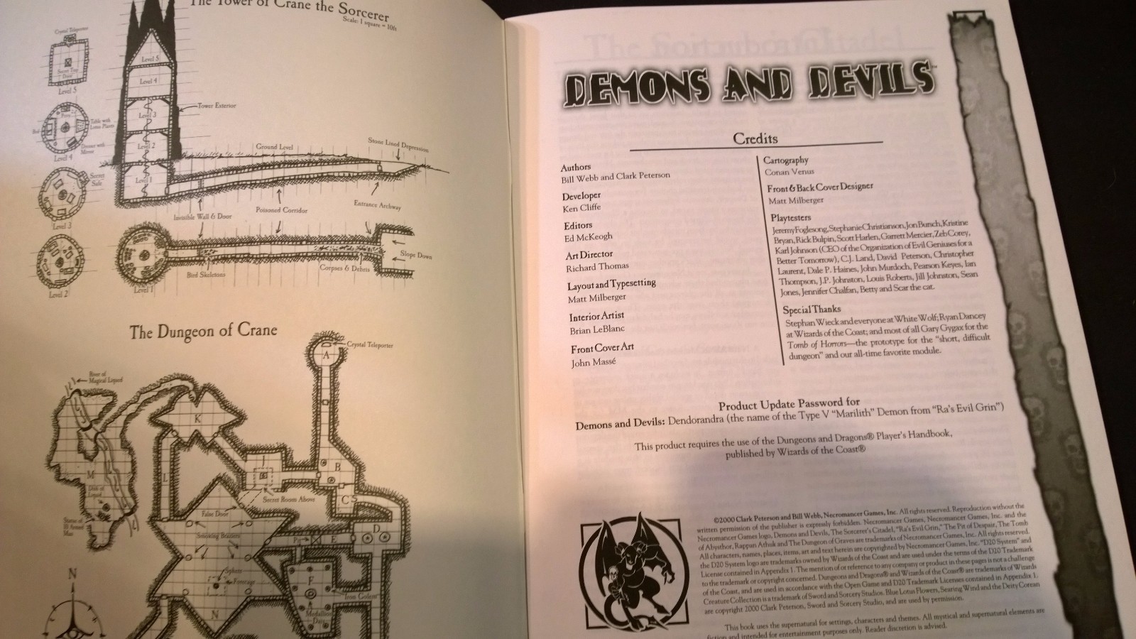 Dungeons & Dragons Demons & Devils Sword & Sorcery SC D&D D20