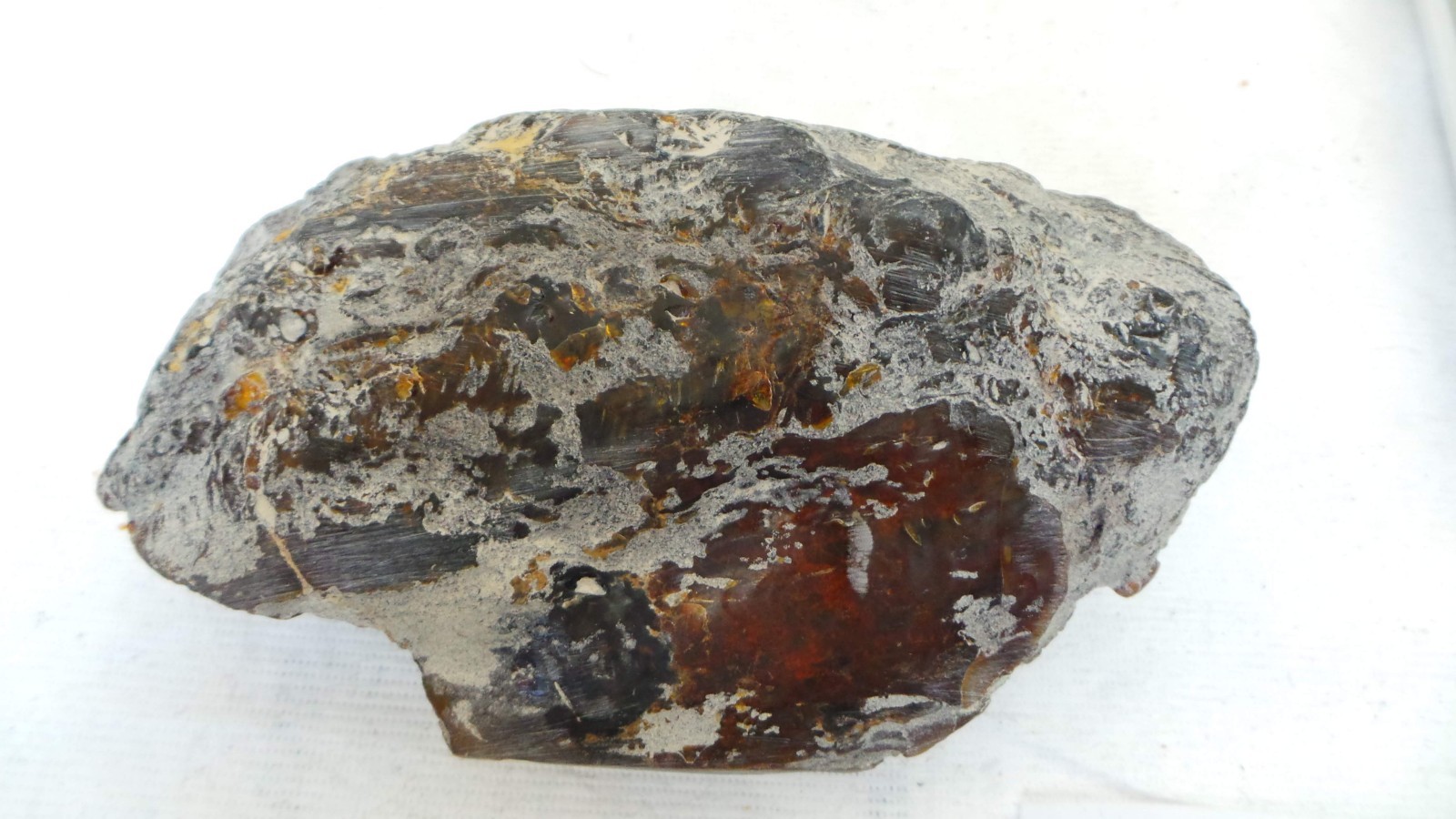 Authentic Blue Dominican Amber stone 320 gram  ???