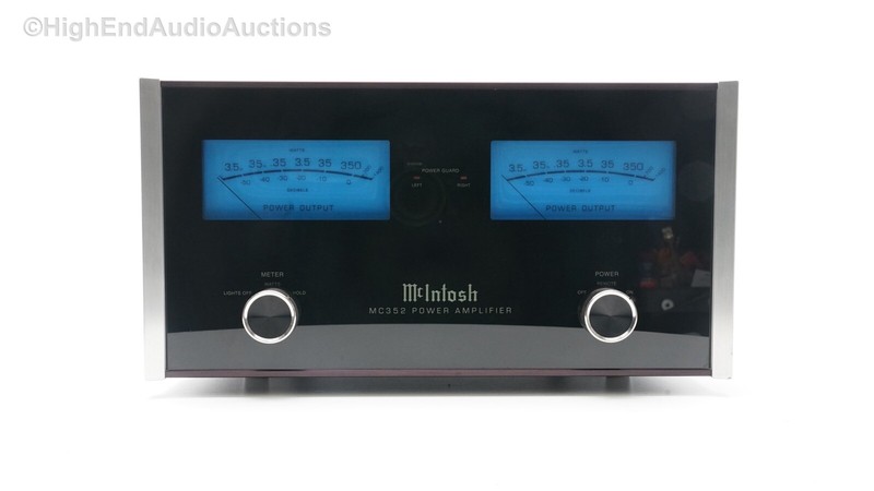 McIntosh MC352 Audiophile Hifi Solid State Stereo Power Amplifier - Ex Condition