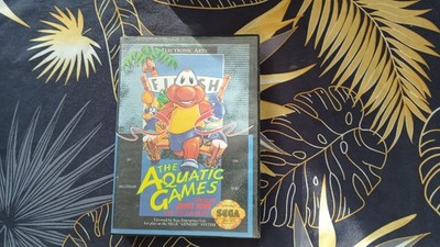 - The Aquatic Games Starring James Pond - SEGA Genesis - NTSC / U/C  - CIB VGC