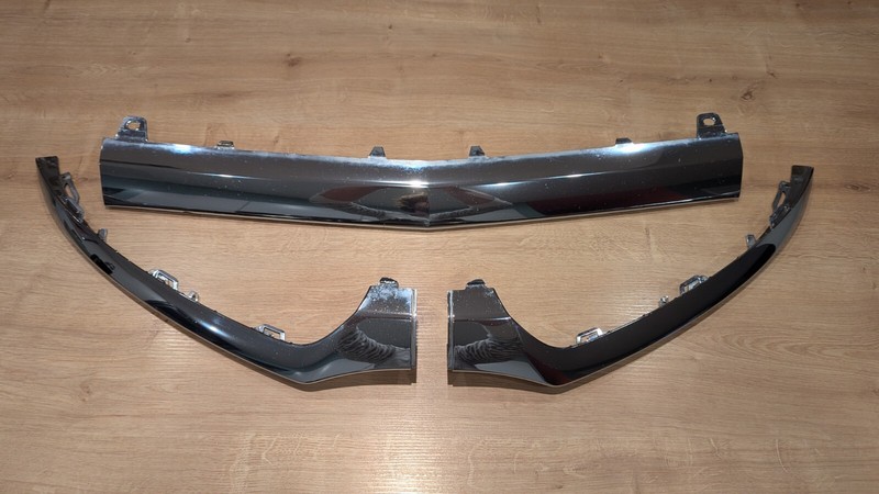 Mercedes W205 / S205 Classe C Amg Spoiler LÃ¨Vre Pare-Chocs Avant ChromÃ©