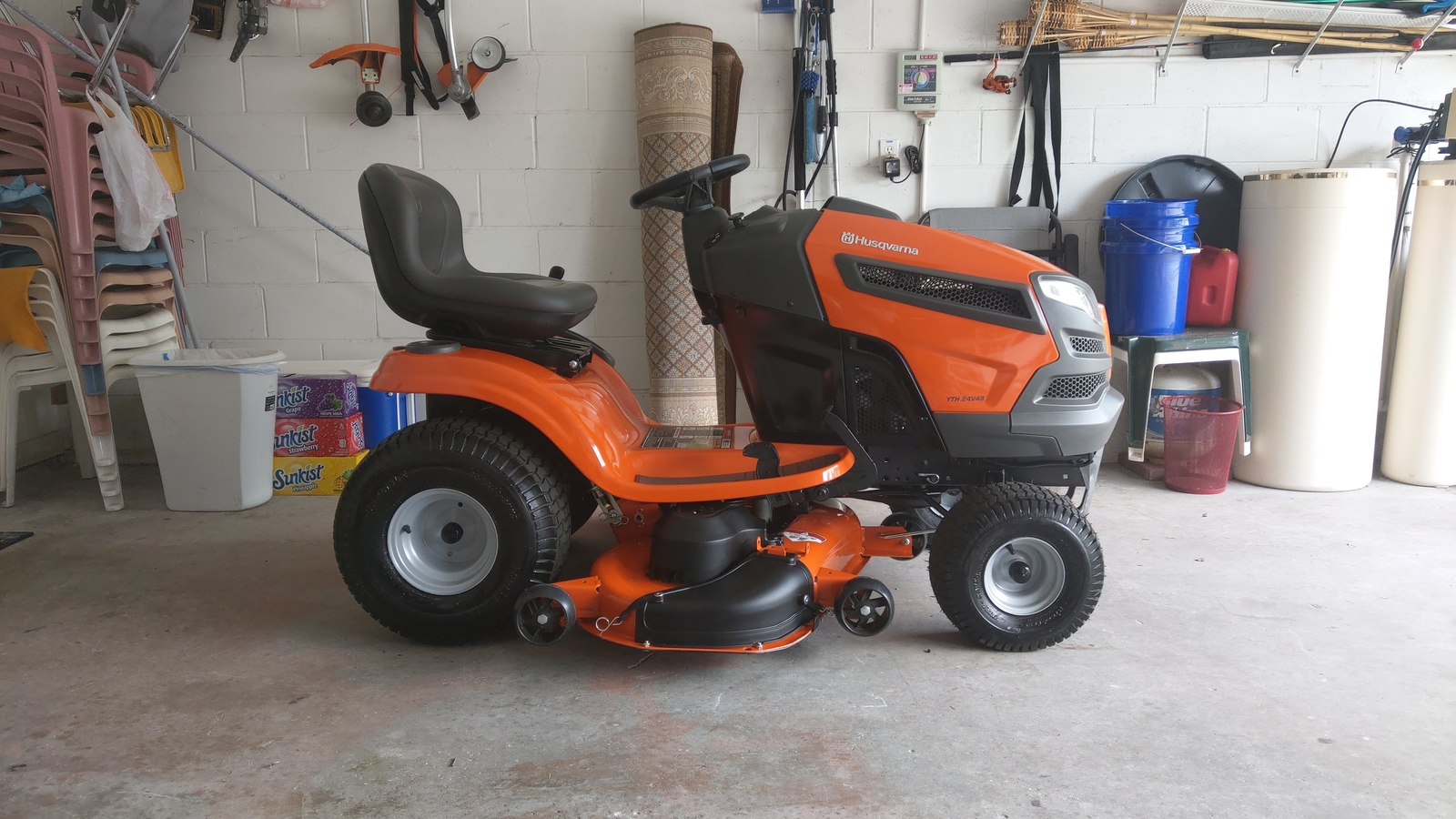 Husqvarna 48" Blade Walk Push Lawn Mower Mulching Kit with 54" Cover (2