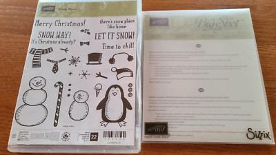 Stampin' Up! Snow Place Photopolymer Stamp Set & Coord Dies