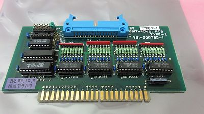 7VL V81-306765-1, Board 8 Bit Comm, Autoloaded, Type 2-1. 412487