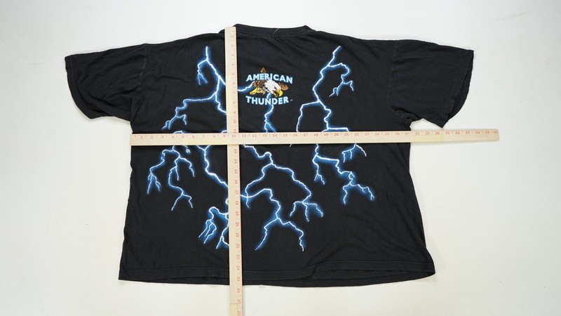 LGB - 00s archive L.G.B. t-shirt tシャツ thunder Vintage 2005 HIM DARK LIGHT Band Ville Valo Y2K CKY BAM T