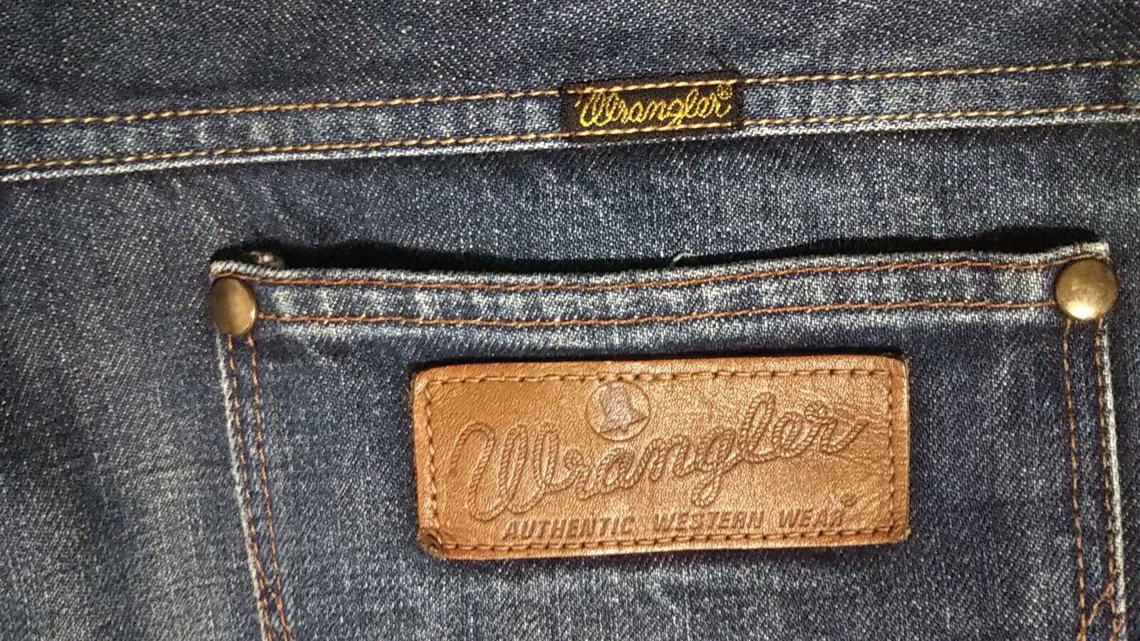 90s Wrangler Selvage denim jeans. W28 L31. Made in Japan 90s Wrangler Selvage denim jeans. W28 L31. Made in Japan