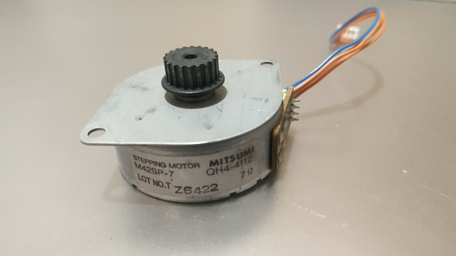 Stepping Motor M42SP-7 QH4-4112 7 ohm Mitsumi | eBay Stepping Motor M42SP-7 QH4-4112 7 ohm Mitsumi | eBay