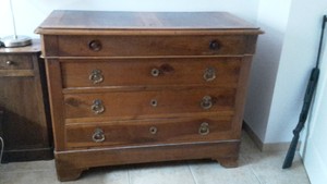 commode ancienne 4 tiroirs