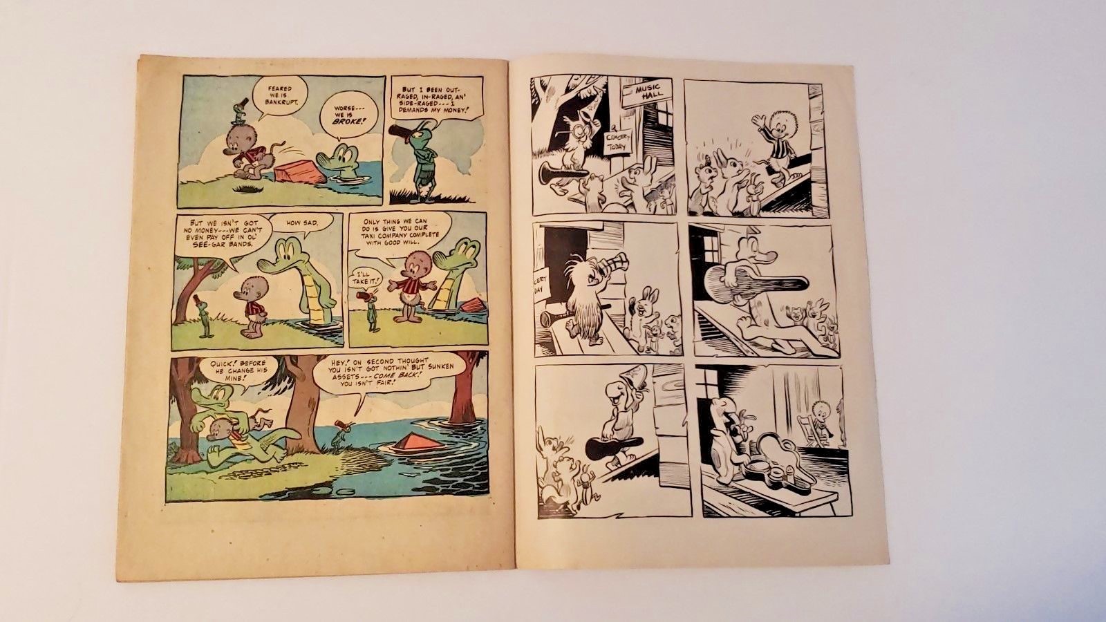 Pogo Possum Comic from Dell Publishing #5 May-July 1951
