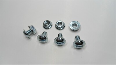 8 PC LICENSE PLATE HARDWARE! FOR SCOUT 2 II 800 80 INTERNATIONAL HARVESTER ETC