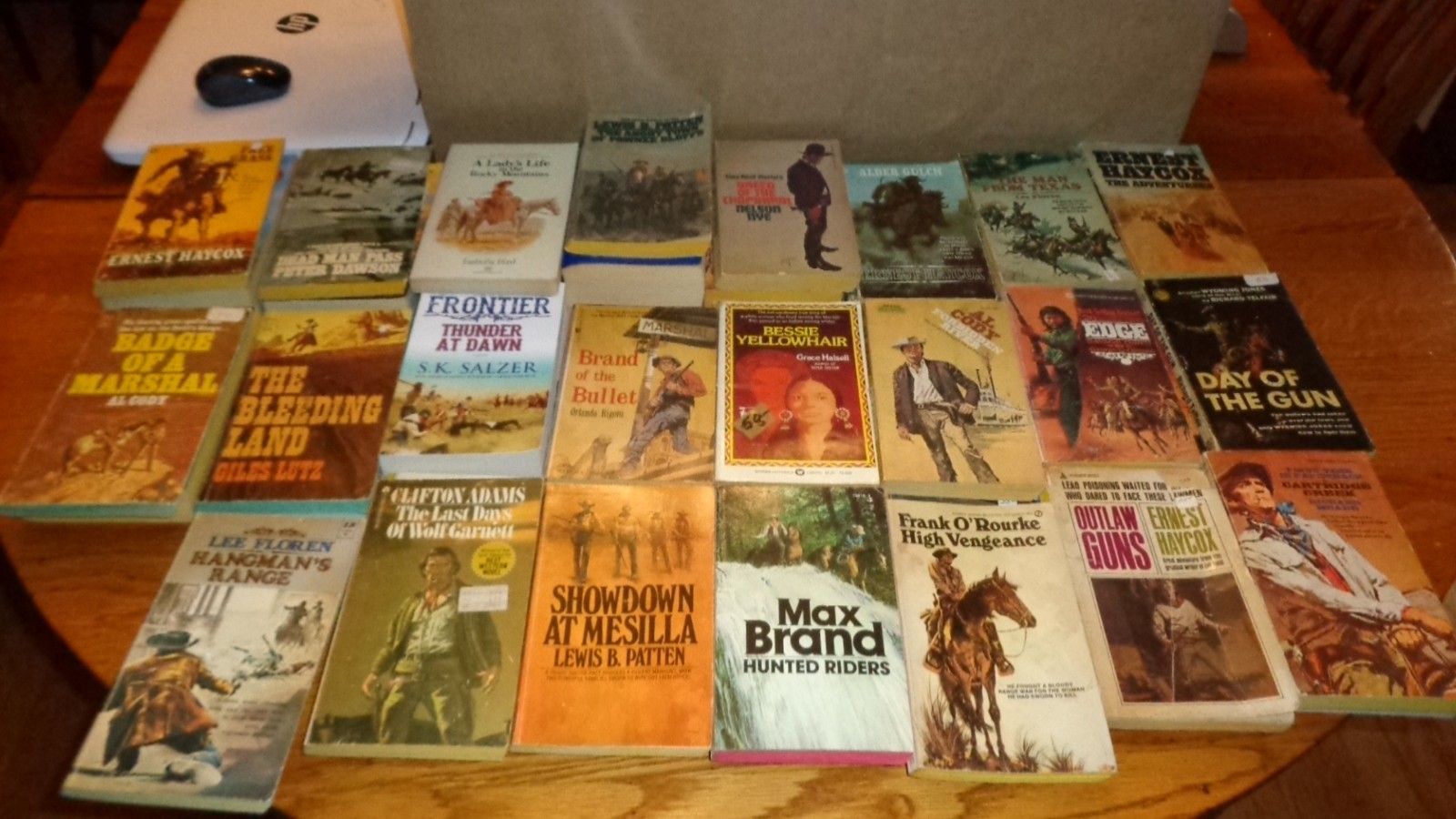 Lot of 90+ Paperback Westerns