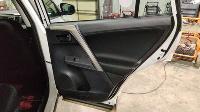 13-15 Toyota RAV4 OEM Rear Right Passenger Interior Door Trim Panel (Black)