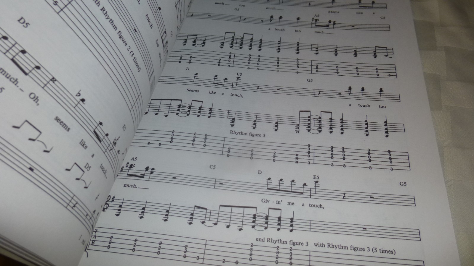 THE BEST OF AC/DC GUITAR TABLATURE 1990 EDITION