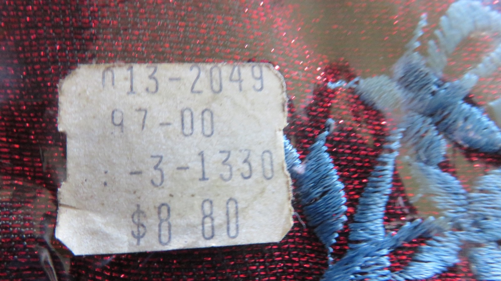 Vintage Lame Brocade Fabric 4 yds 36