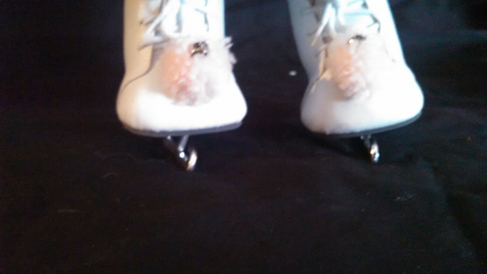 Vintage Blue Jean Teddy Blossom Bear with Skaters Woltz Outfit and Skates