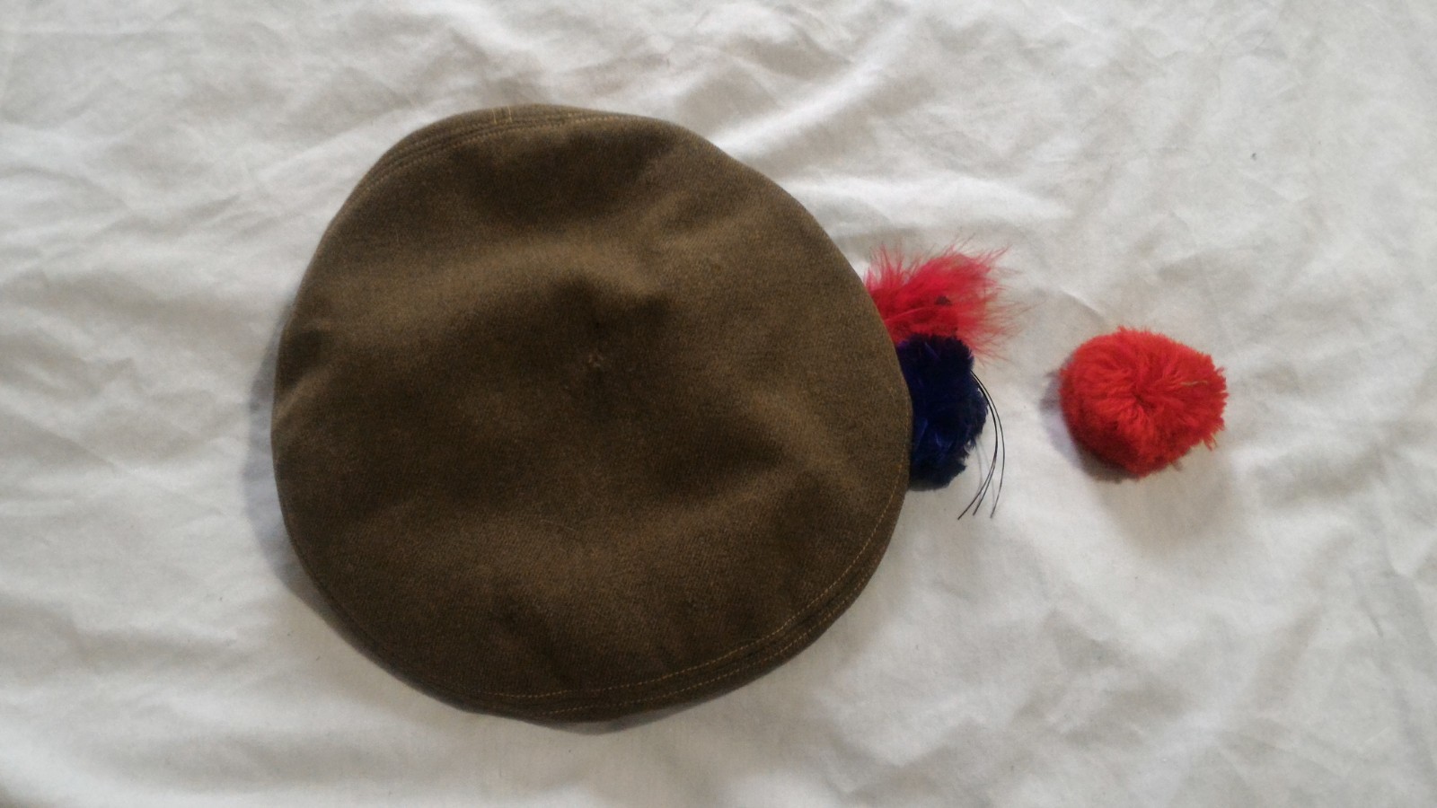 Post WW2 WWII Canadian Canada 48th Highlander Tam Balmoral