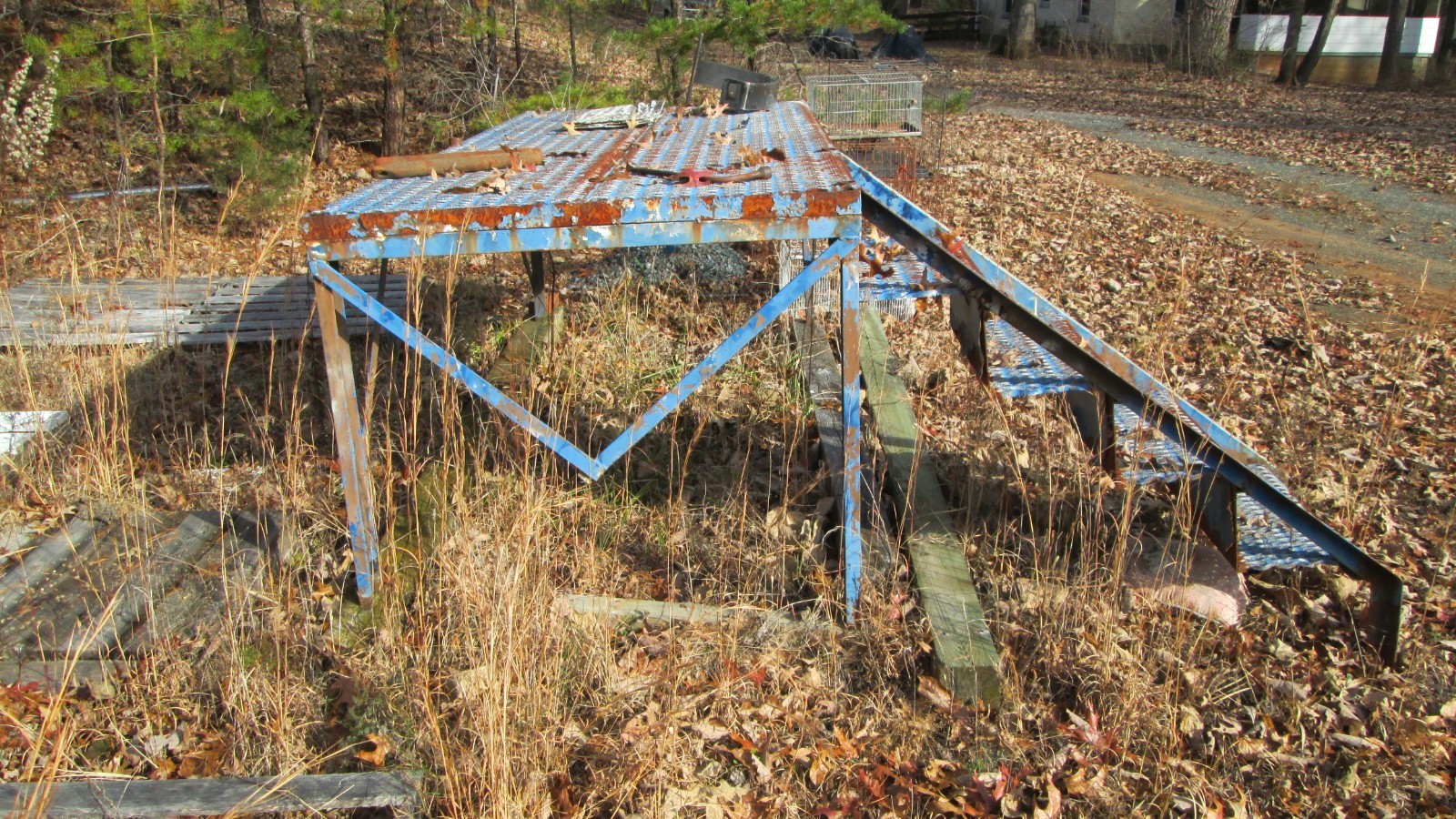 STEEL LOADING PLATFORM FOR SEMI-TRAILER/VARIOUS USE
