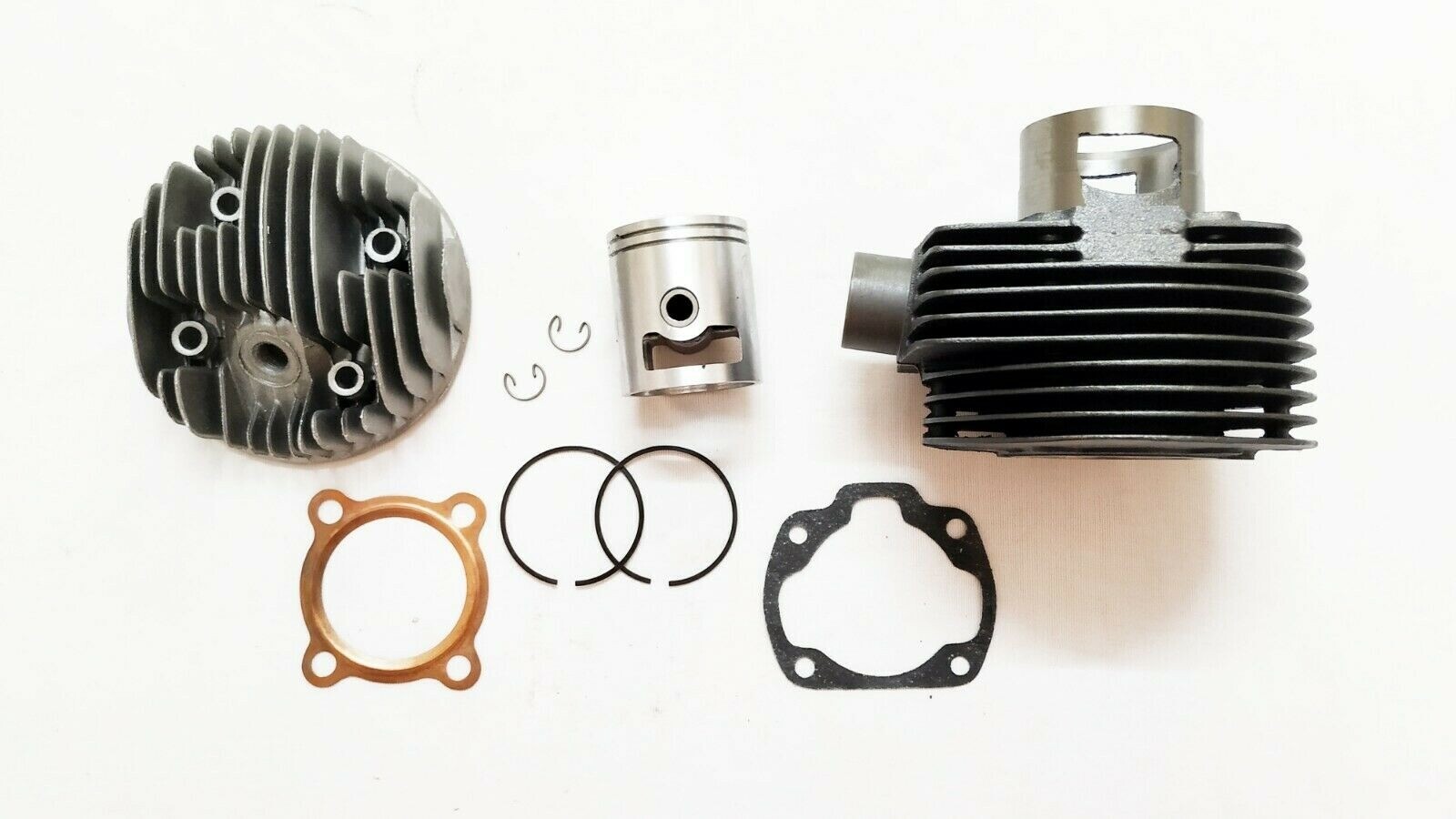 VESPA PX T5 150cc LML 3 PORT - CYLINDER BARREL HEAD PISTON KIT CAST IRON 