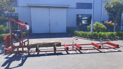 32'' Portable Sawmill 15HP 420cc RATO Gas Engines w E-Start Band Saw Ship from US