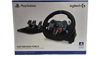 Logitech Driving Force G29 Gaming Racing Wheel W/Pedals PS5 PS4 PS3 New & Sealed
