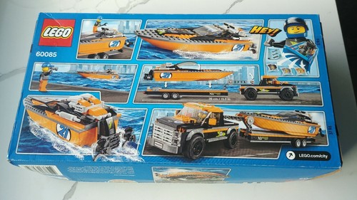 LEGO City 4x4 with Powerboat 60085 New in Box Retired Set