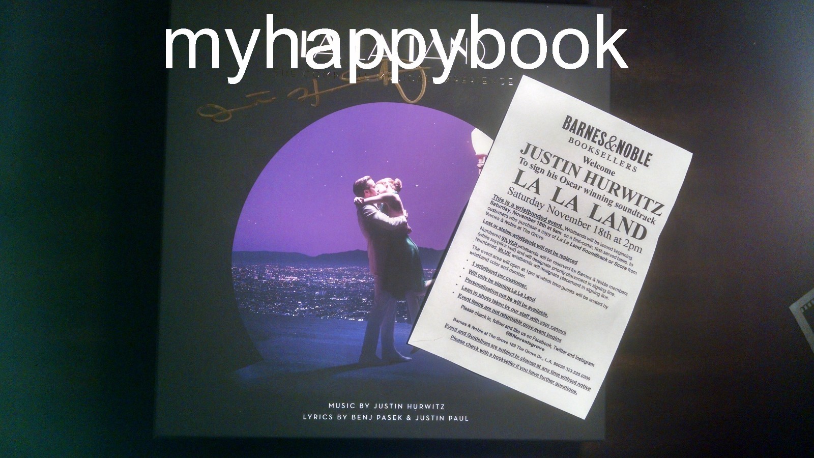 SIGNED La La Land Complete musical experience Vinyl box set