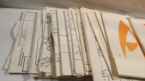 Vintage Sears Craftsman Router Stencil Set Kit 2518 Old English Script computer