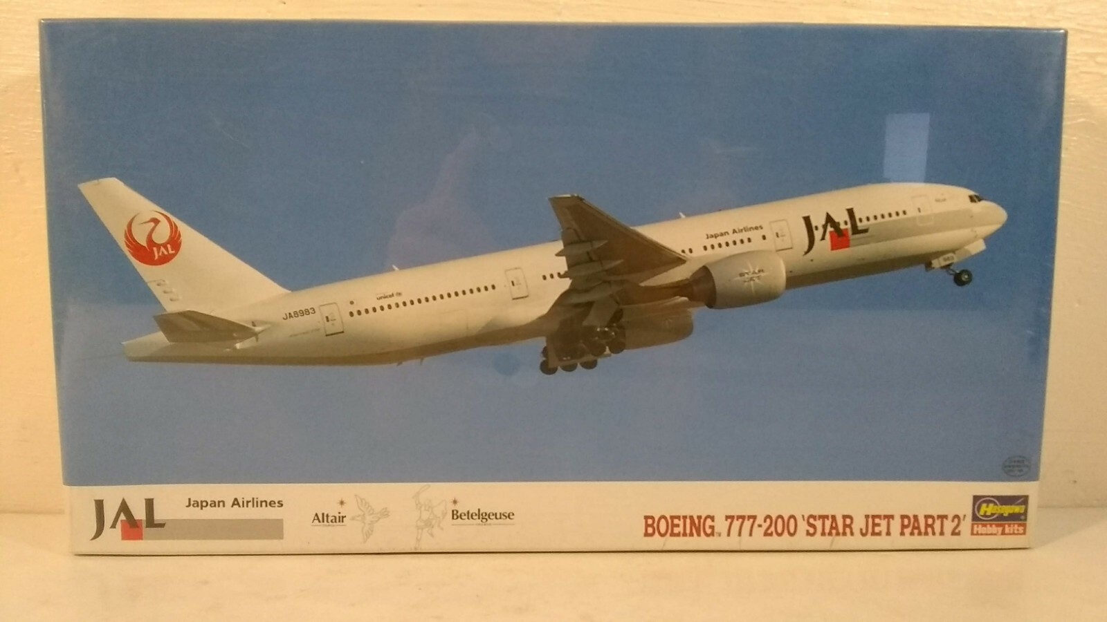 1997 Hasegawa Boeing 777-200 'Star Jet Part 2' Japan Airlines 1