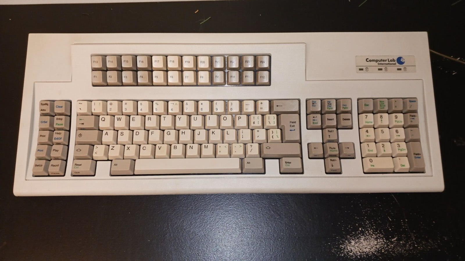 Computer Lab International Vintage B 122 Key Wired Keyboard 