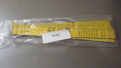 5 Pack, GRAVOTECH 18993, Ultra Yellow/Black Ply Matte