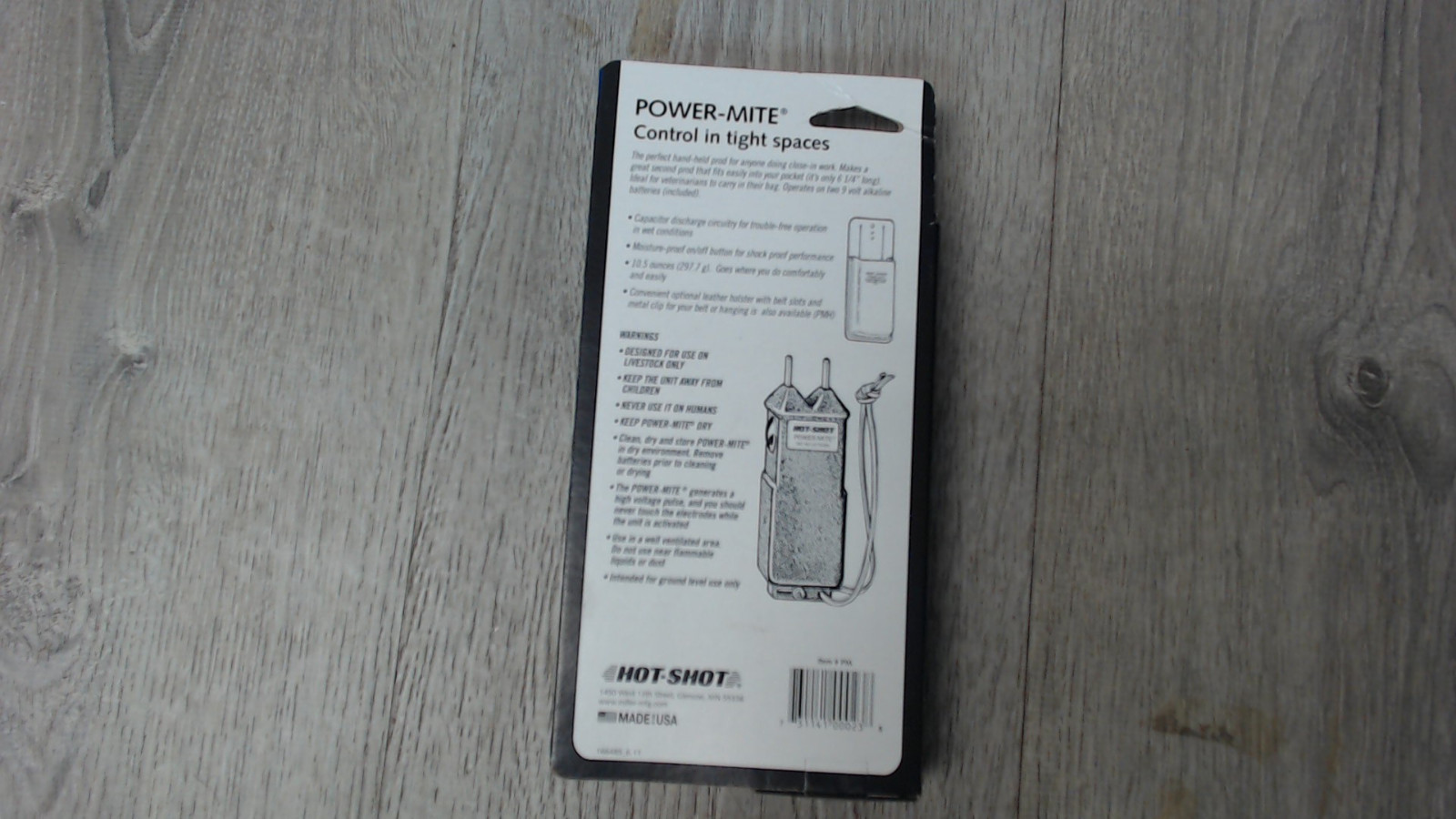 Hot Shot PM Power-Mite Stock Prod, 6-1/4