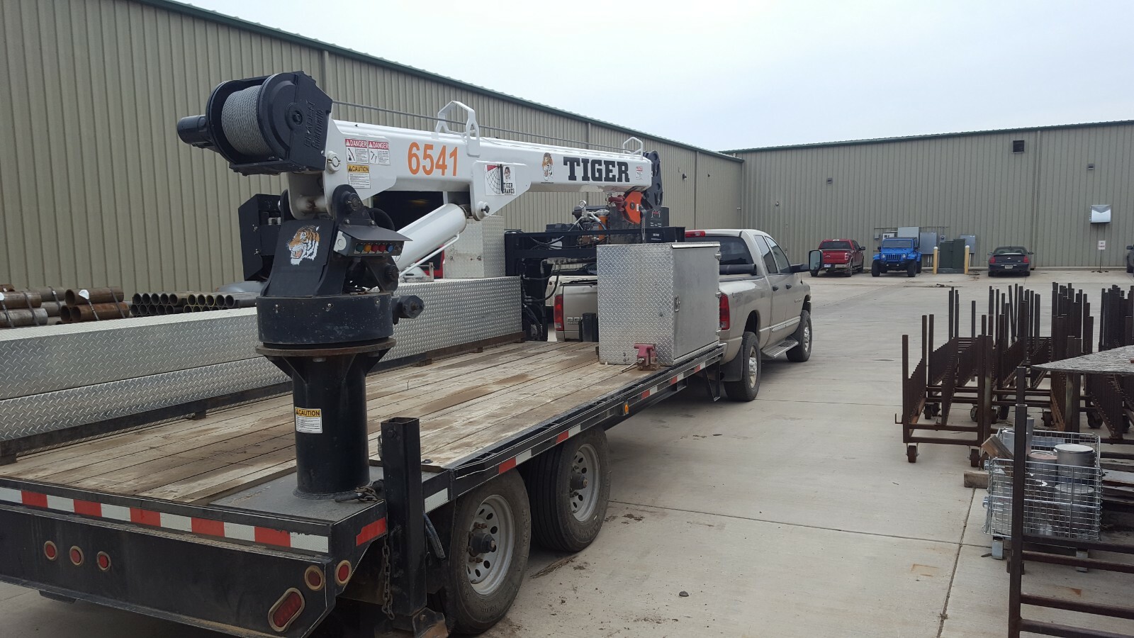 5TH WHEEL HEAVY DUTY UTILITY TRAILER, 16,000 lb Capacity