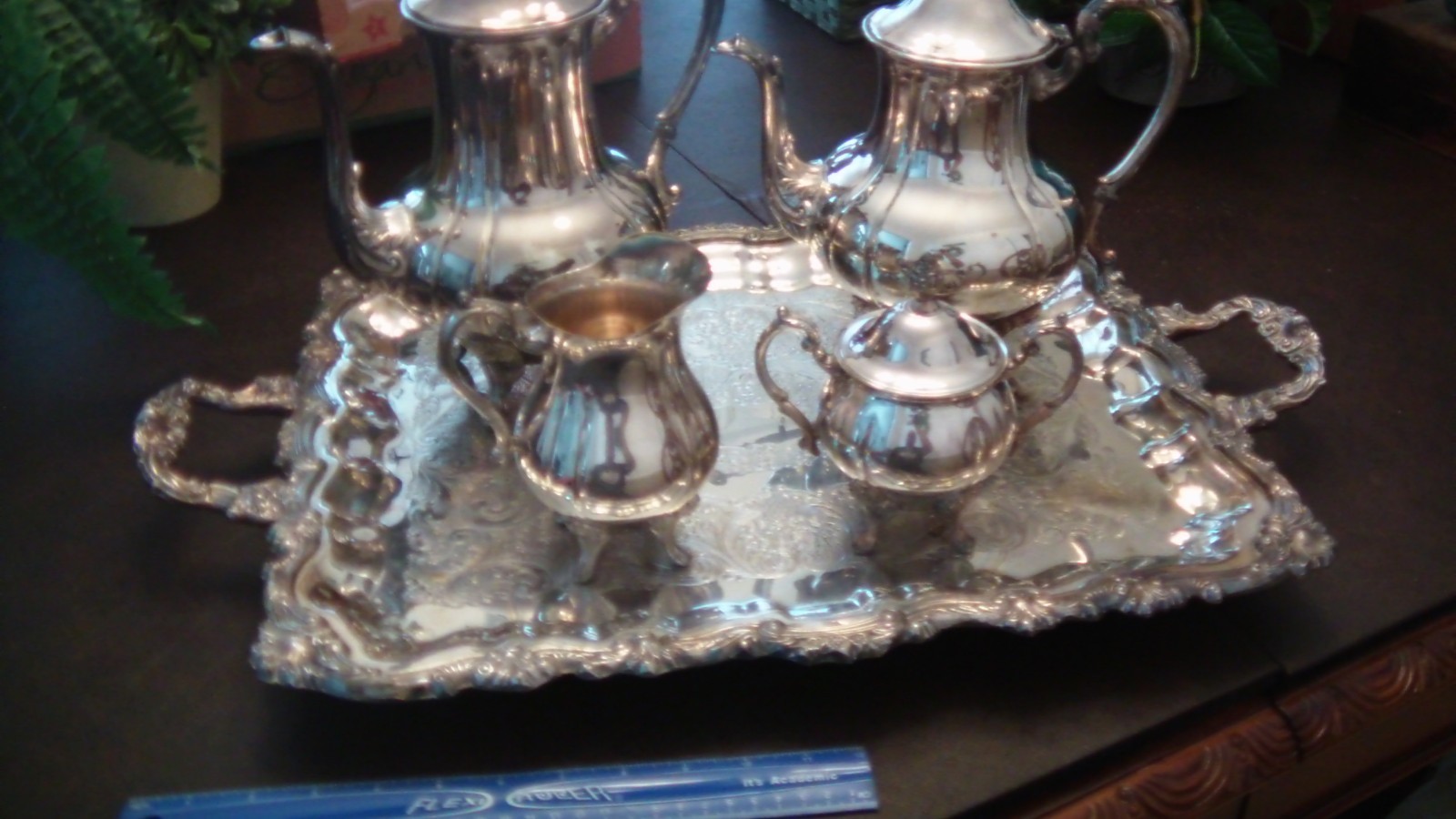 Beautiful Silverplate Tea Set - Set of 5